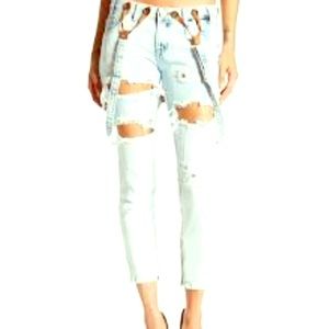 One teaspoon anarchy suspenders